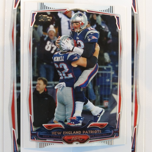 New England Patriots Team Collectible Card